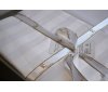 Постельное белье First Choice - Broad Line White (Turkey), евро комплект